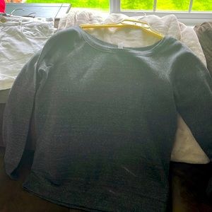 Bella drop shoulder sponge fleece